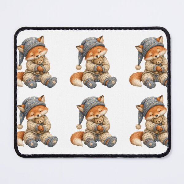 Item preview, Sleepy Fox Bedtime Sticker designed and sold by DonnaByPT.
