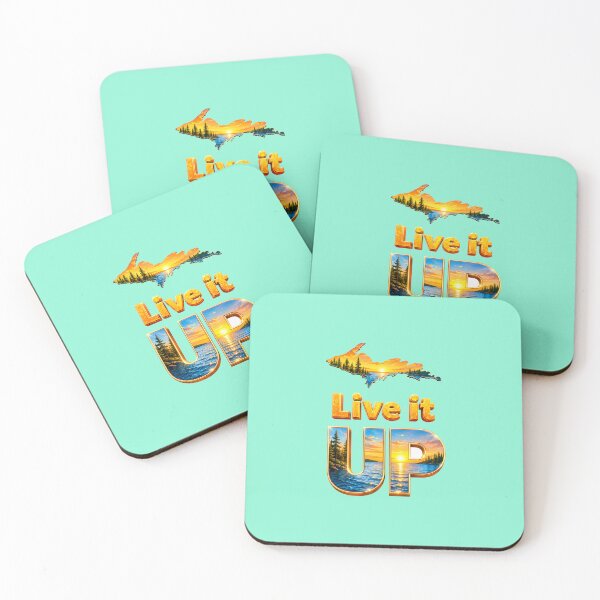 Item preview, Copy of Live It UP - Honoring the quality of Yooper life in summer designed and sold by 2BrokeYoopers.