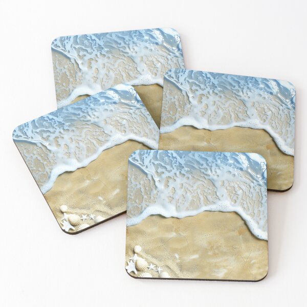 Item preview, Ocean Bubbly Surf On Sandy Beach Digital Art designed and sold by DEC02.