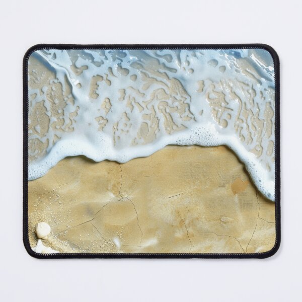 Item preview, Ocean Bubbly Surf On Sandy Beach Digital Art designed and sold by DEC02.