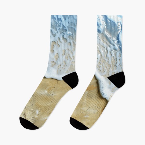 Item preview, Ocean Bubbly Surf On Sandy Beach Digital Art designed and sold by DEC02.