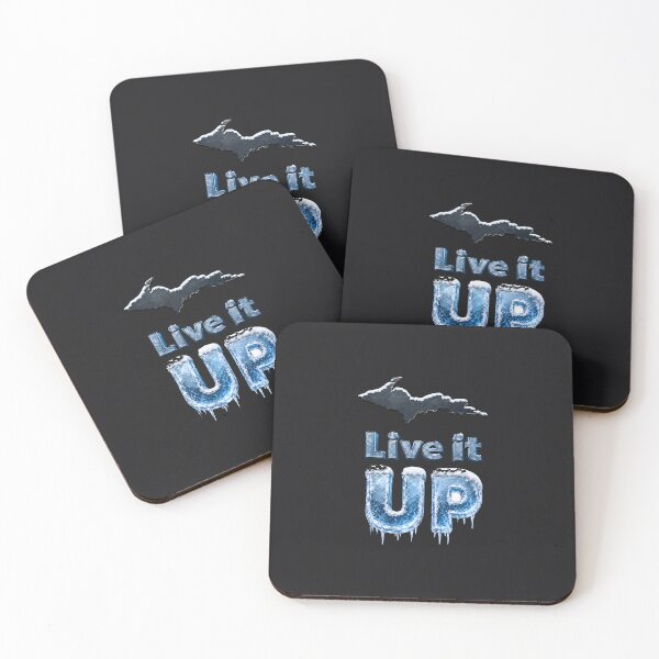 Item preview, Live It UP - Honoring the quality of Yooper life in winter designed and sold by 2BrokeYoopers.
