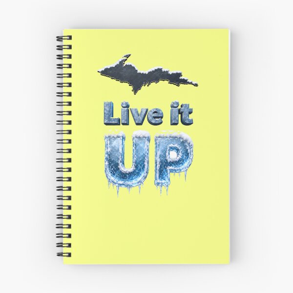 Item preview, Live It UP - Honoring the quality of Yooper life in winter designed and sold by 2BrokeYoopers.