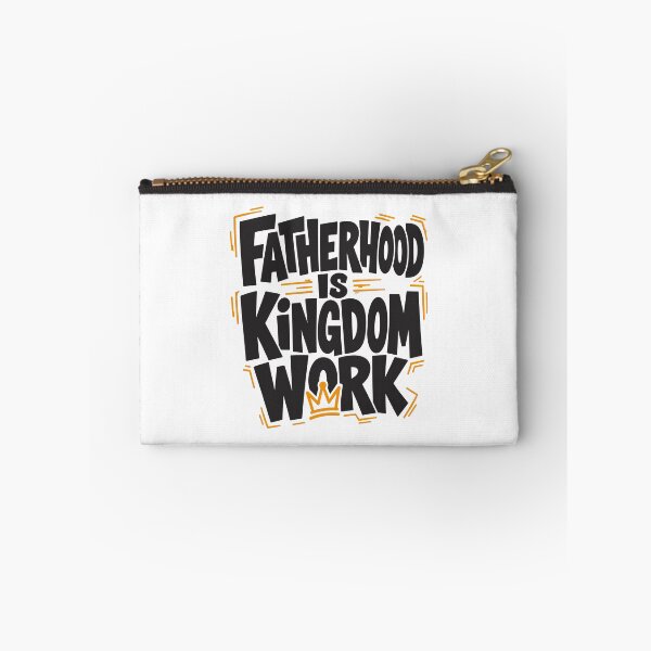 Item preview, Fatherhood Is Kingdom Work Christian Dad Father's Day PNG Design designed and sold by HahaHandlesHub.