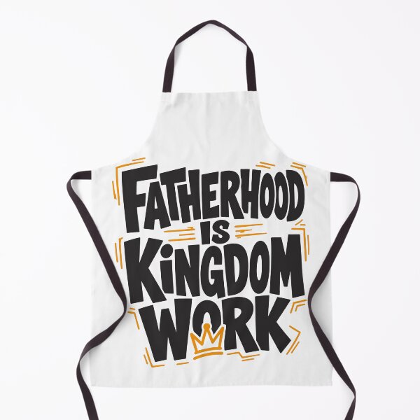 Item preview, Fatherhood Is Kingdom Work Christian Dad Father's Day PNG Design designed and sold by HahaHandlesHub.