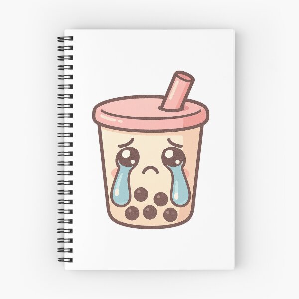 Item preview, Cute Sad Crying Boba Bubble Tea Sticker designed and sold by Tom-Riley.