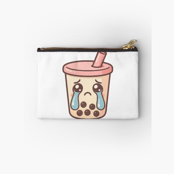 Item preview, Cute Sad Crying Boba Bubble Tea Sticker designed and sold by Tom-Riley.