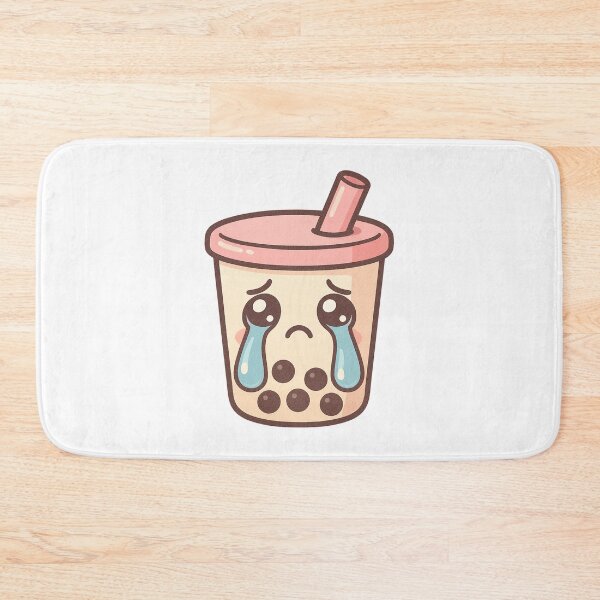 Item preview, Cute Sad Crying Boba Bubble Tea Sticker designed and sold by Tom-Riley.