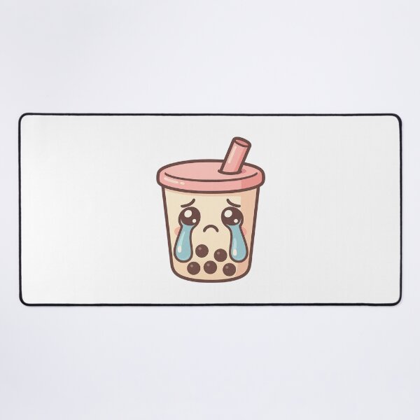 Item preview, Cute Sad Crying Boba Bubble Tea Sticker designed and sold by Tom-Riley.