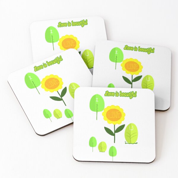 Item preview, Sunflower and Trees Tell U Love designed and sold by MigWhimsy.