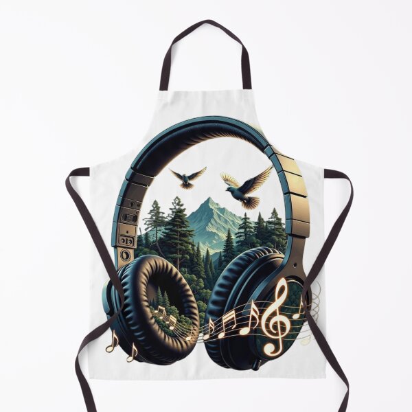 Item preview, Mountain Forest Music Headphones | Nature Soundscape designed and sold by NatureHarmony16.