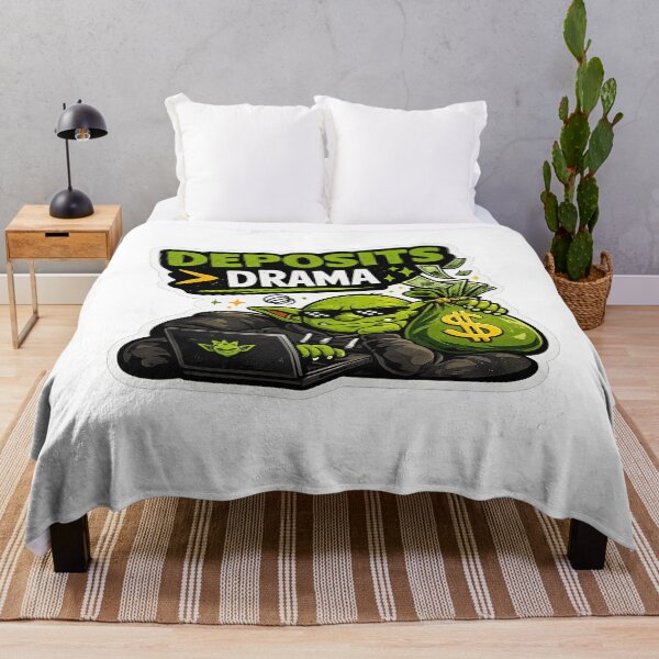 Item preview, Deposits > Drama Sticker | Funny Money Mindset Meme designed and sold by GoblinCapital.