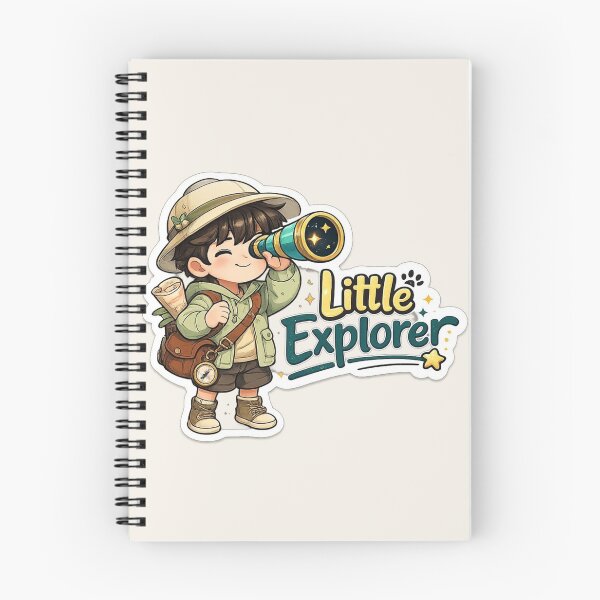 Item preview, Little Explorer Sticker, Kids Travel Gift Decal designed and sold by Digital_products_0111.