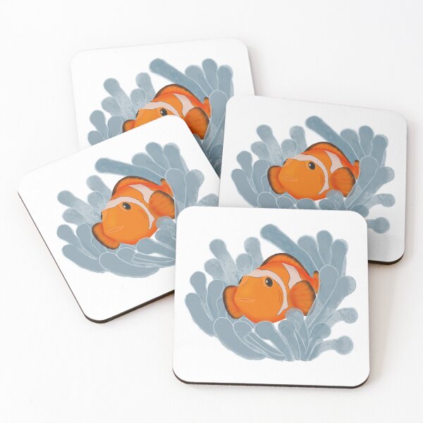 Item preview, Clownfish in Anemone designed and sold by Stories, Systems & Other Stuff.
