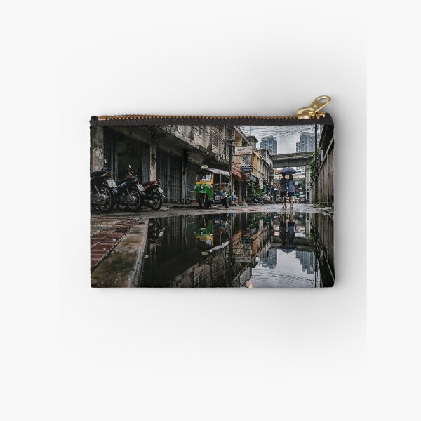 Item preview, Moody Bangkok Street: Rain Reflection designed and sold by Chaa-Design.