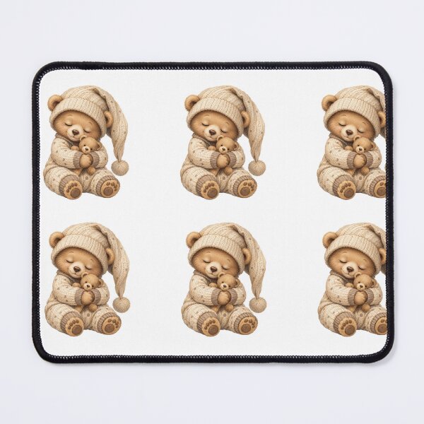 Item preview, Sleepy Bear Bedtime Sticker designed and sold by DonnaByPT.