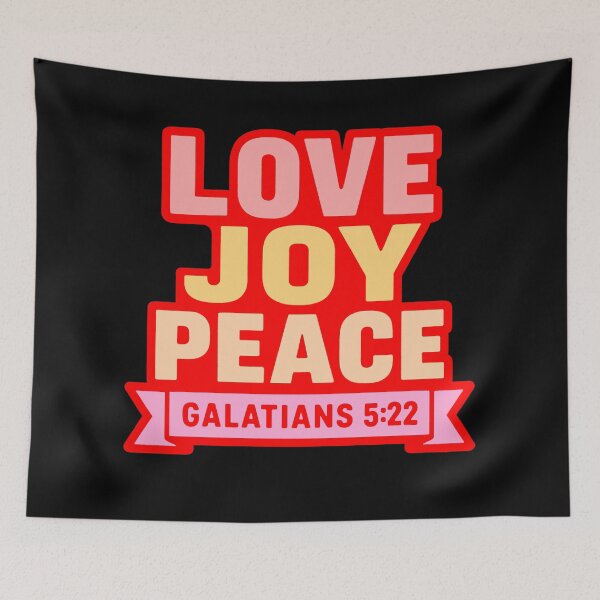 Item preview, Galatians 5:22 Love Joy Peace designed and sold by plushism.