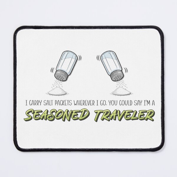 Item preview, Seasoned Traveler designed and sold by ThisNThatCrafts.