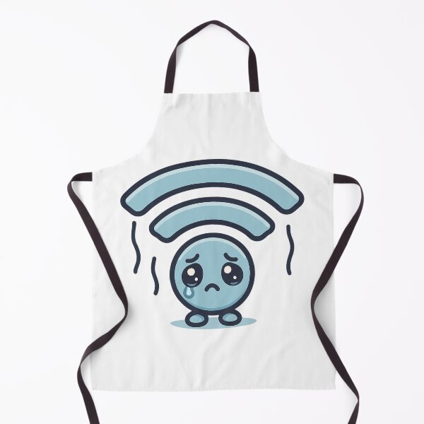 Item preview, Cute Sad Crying Weak Wifi Sticker designed and sold by Tom-Riley.