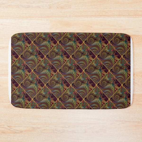Item preview, Jeweled Fractal Tile Pattern designed and sold by Shy Fractal Designs.