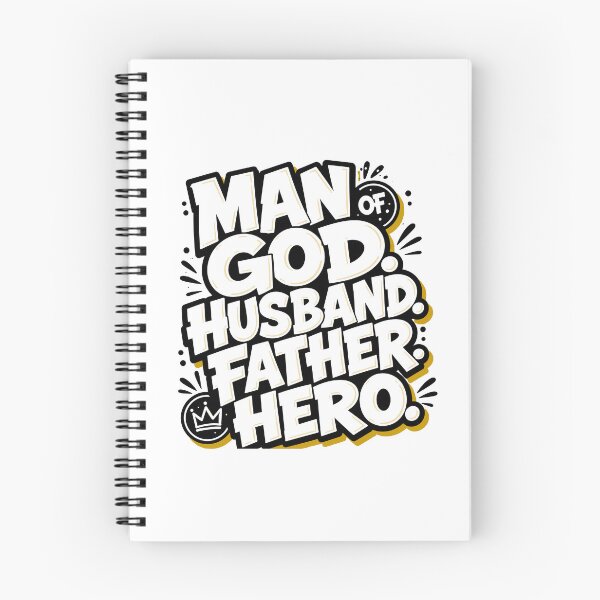 Item preview, Man of God Husband Father Hero Christian Dad Father's Day Gift designed and sold by HahaHandlesHub.