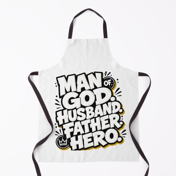 Item preview, Man of God Husband Father Hero Christian Dad Father's Day Gift designed and sold by HahaHandlesHub.