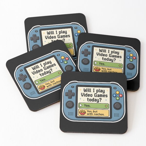 Item preview, Will I Play Video Games Today Handheld Gamer designed and sold by PixelPun Studio.