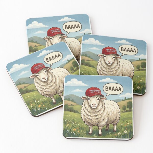 Item preview, Maga Sheep designed and sold by FakeNewsSticker.