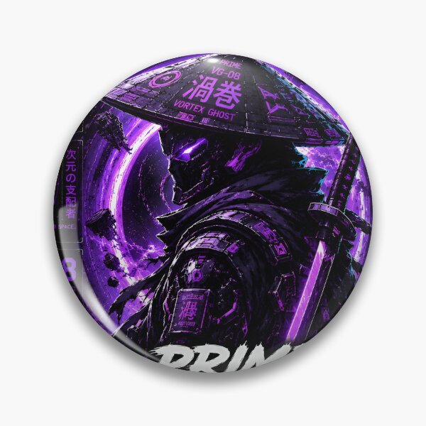 Item preview, Prime Vortex Ghost (Series 8) - Futuristic Spatial Mecha Ronin Art designed and sold by RiteshCenter.