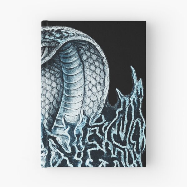Item preview, Electric Venom Cobra – Gothic Heavy Metal Snake Art designed and sold by ZafranOnline.