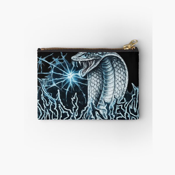 Item preview, Electric Venom Cobra – Gothic Heavy Metal Snake Art designed and sold by ZafranOnline.