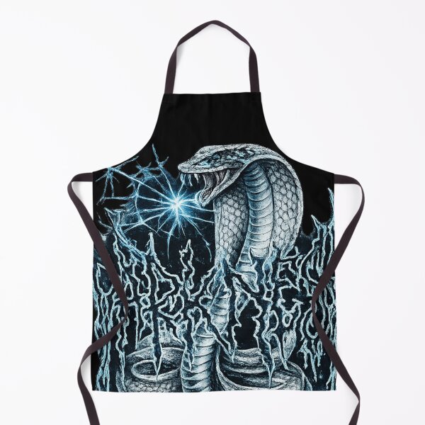 Item preview, Electric Venom Cobra – Gothic Heavy Metal Snake Art designed and sold by ZafranOnline.