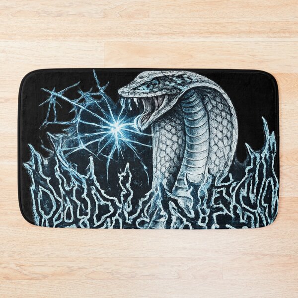 Item preview, Electric Venom Cobra – Gothic Heavy Metal Snake Art designed and sold by ZafranOnline.