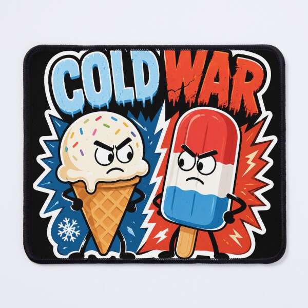 Item preview, Cold War Ice Cream vs Popsicle Funny Summer designed and sold by Tomdio.