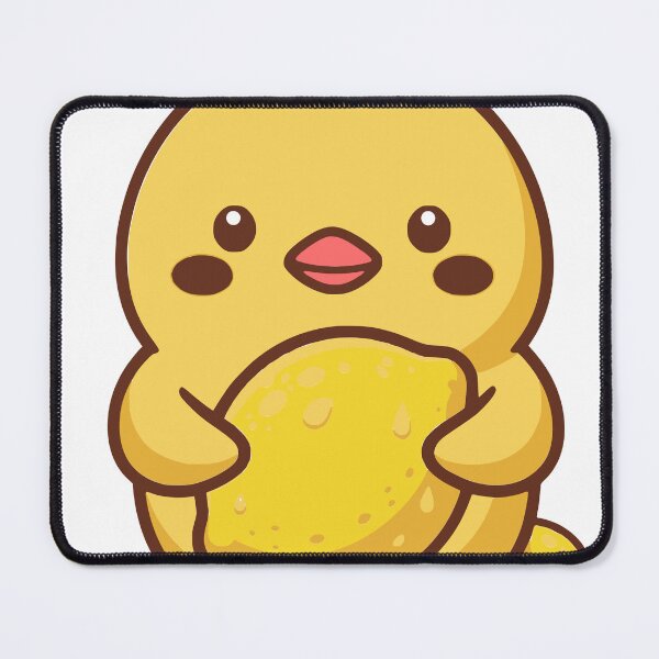 Item preview, Yellow Duck Holding Lemon designed and sold by Gika Thailand.