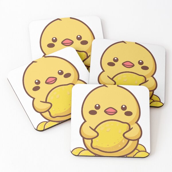 Item preview, Yellow Duck Holding Lemon designed and sold by Gika Thailand.
