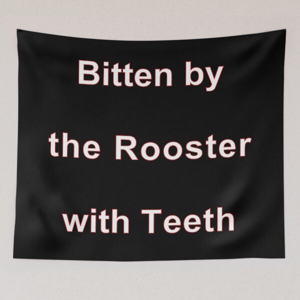 Item preview, Bitten by the Rooster with Teeth designed and sold by Sewed's Boutique.
