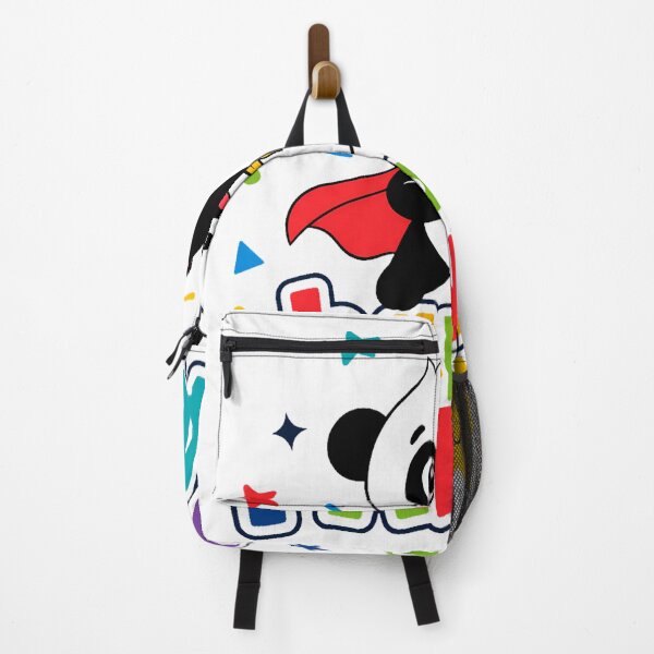 Item preview, Happy Panda Superhero Colorful Retro Typography designed and sold by ArtdesignsA.