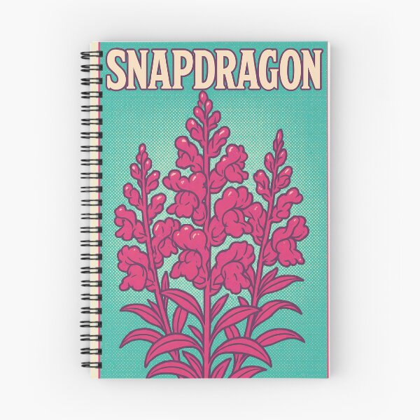 Item preview, Retro Pop Art Poster Illustration of Snapdragon Flowers | Bold Vertical Floral Bloom Print with Vibrant Petal Spikes & Dynamic Botanical Energy | Vintage Garden Wall Art Decor designed and sold by PaintedPixels01.