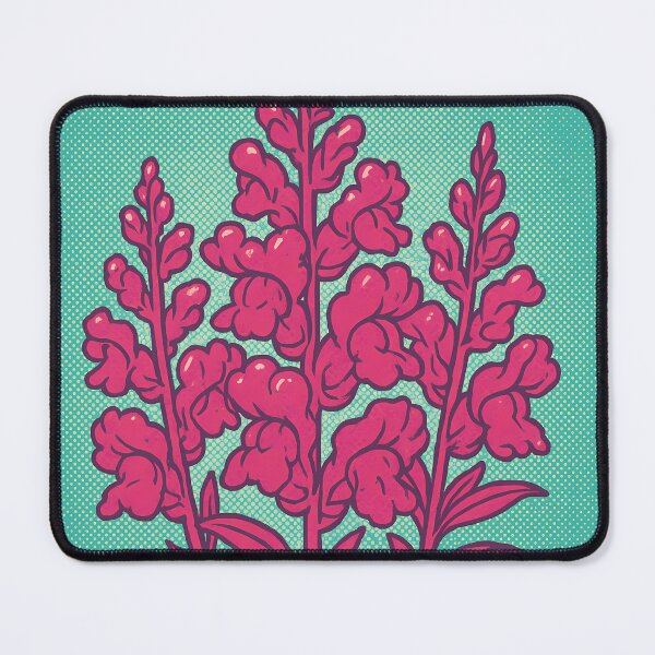 Item preview, Retro Pop Art Poster Illustration of Snapdragon Flowers | Bold Vertical Floral Bloom Print with Vibrant Petal Spikes & Dynamic Botanical Energy | Vintage Garden Wall Art Decor designed and sold by PaintedPixels01.