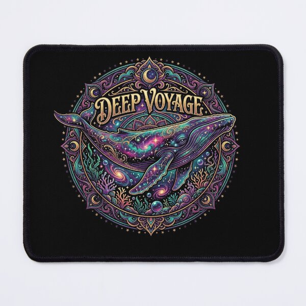 Item preview, Cosmic Whale Galaxy Mandala Psychedelic Celestial Art designed and sold by AvalonMoss.