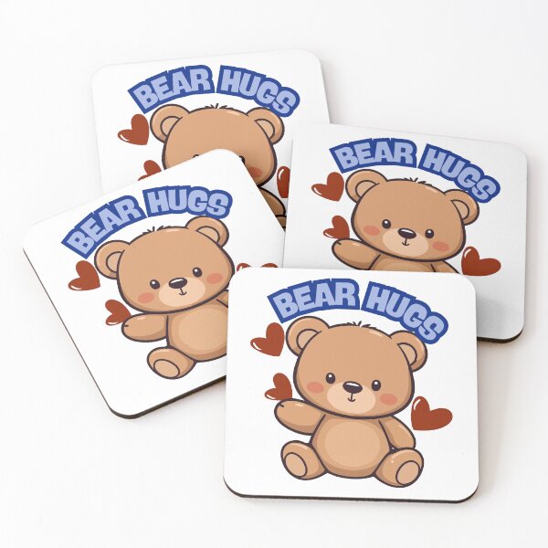 Item preview, Bear hugs - blue designed and sold by priyankajustine.