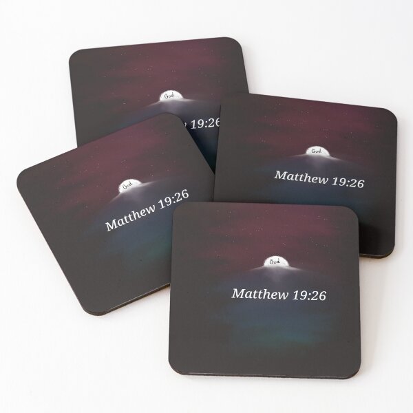 Item preview, Matthew 19:26 designed and sold by DaylightDoodles.