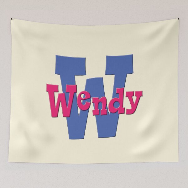 Item preview, W is for Wendy, Girl's/Woman's Name and Initial  designed and sold by CharlottePlaceArt.