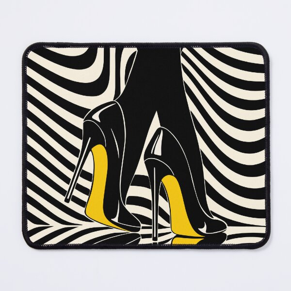 Item preview, High Heels Decor, Minimalist Optical Illusion Art designed and sold by Studio pod Burom.