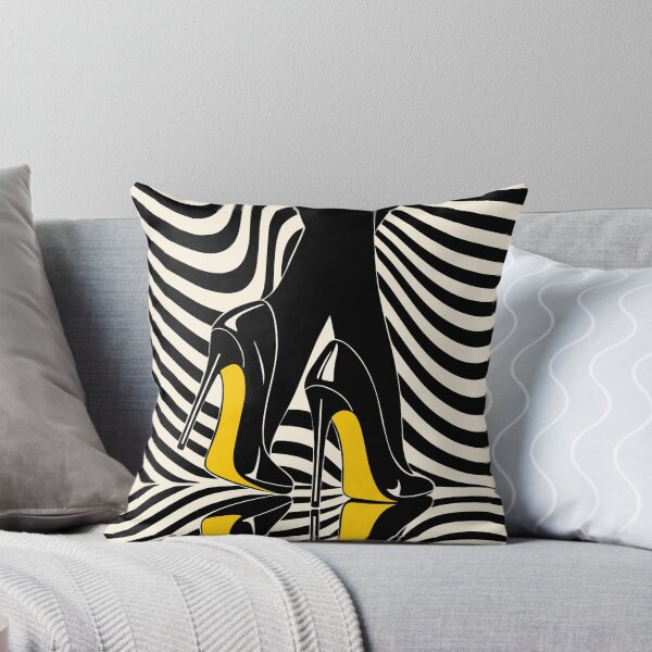 Item preview, High Heels Decor, Minimalist Optical Illusion Art designed and sold by Studio pod Burom.