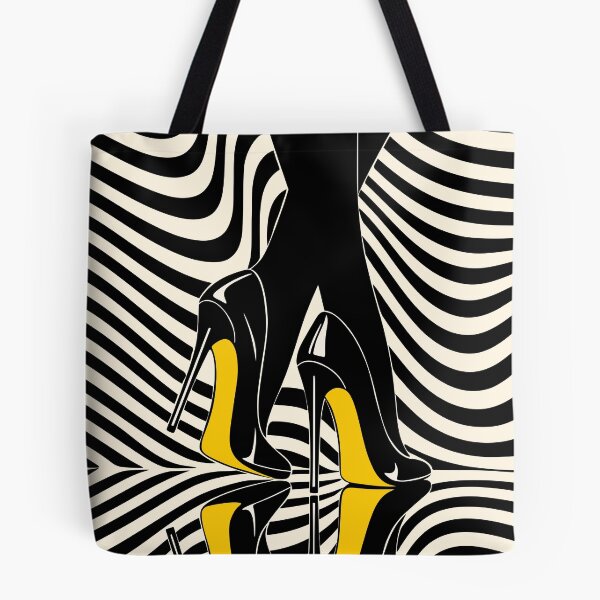 Item preview, High Heels Decor, Minimalist Optical Illusion Art designed and sold by Studio pod Burom.