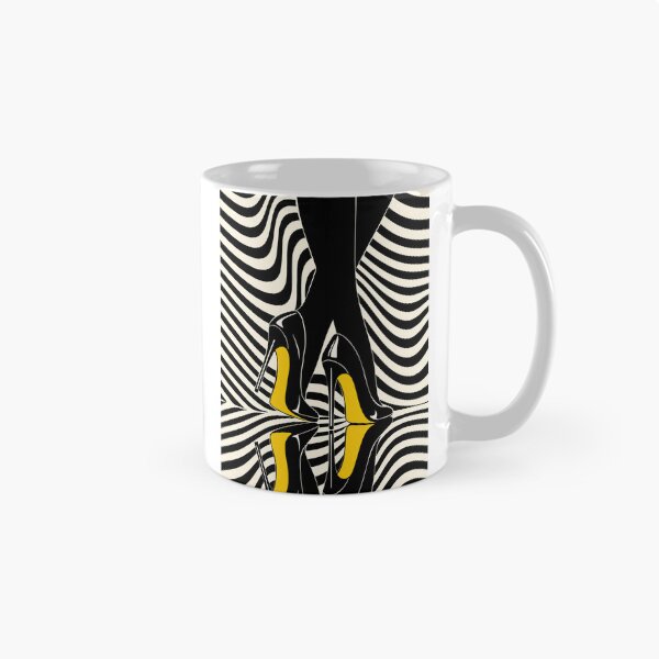 Item preview, High Heels Decor, Minimalist Optical Illusion Art designed and sold by Studio pod Burom.