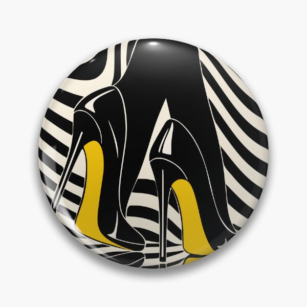 Item preview, High Heels Decor, Minimalist Optical Illusion Art designed and sold by Studio pod Burom.