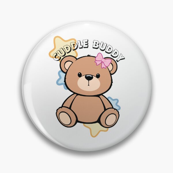 Item preview, Cuddle buddy Teddy bear - pink designed and sold by priyankajustine.